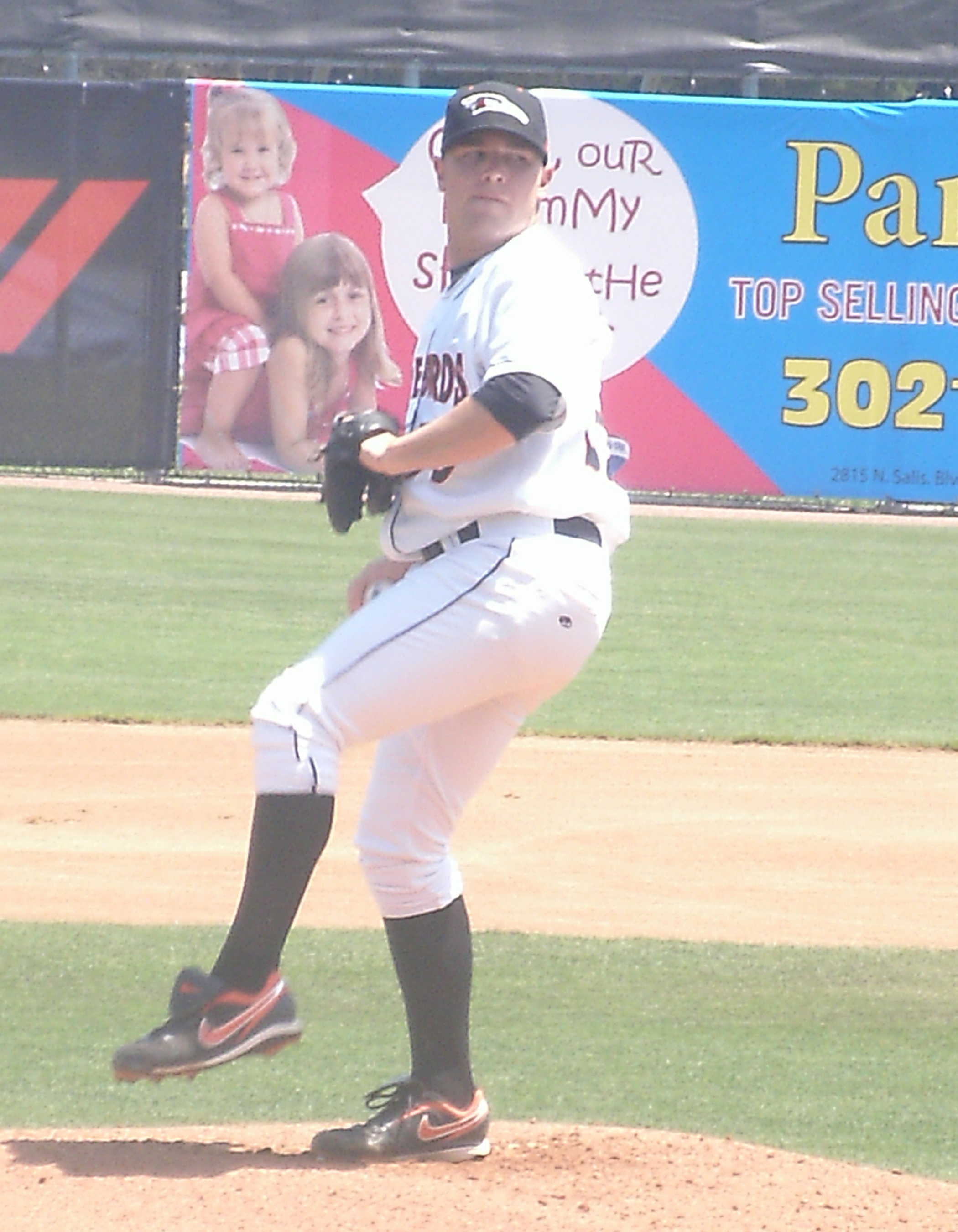 Kenny Moreland winds and deals during a start against Lakewood on May 31. It turned out to be his lone poor start thus far for Delmarva.