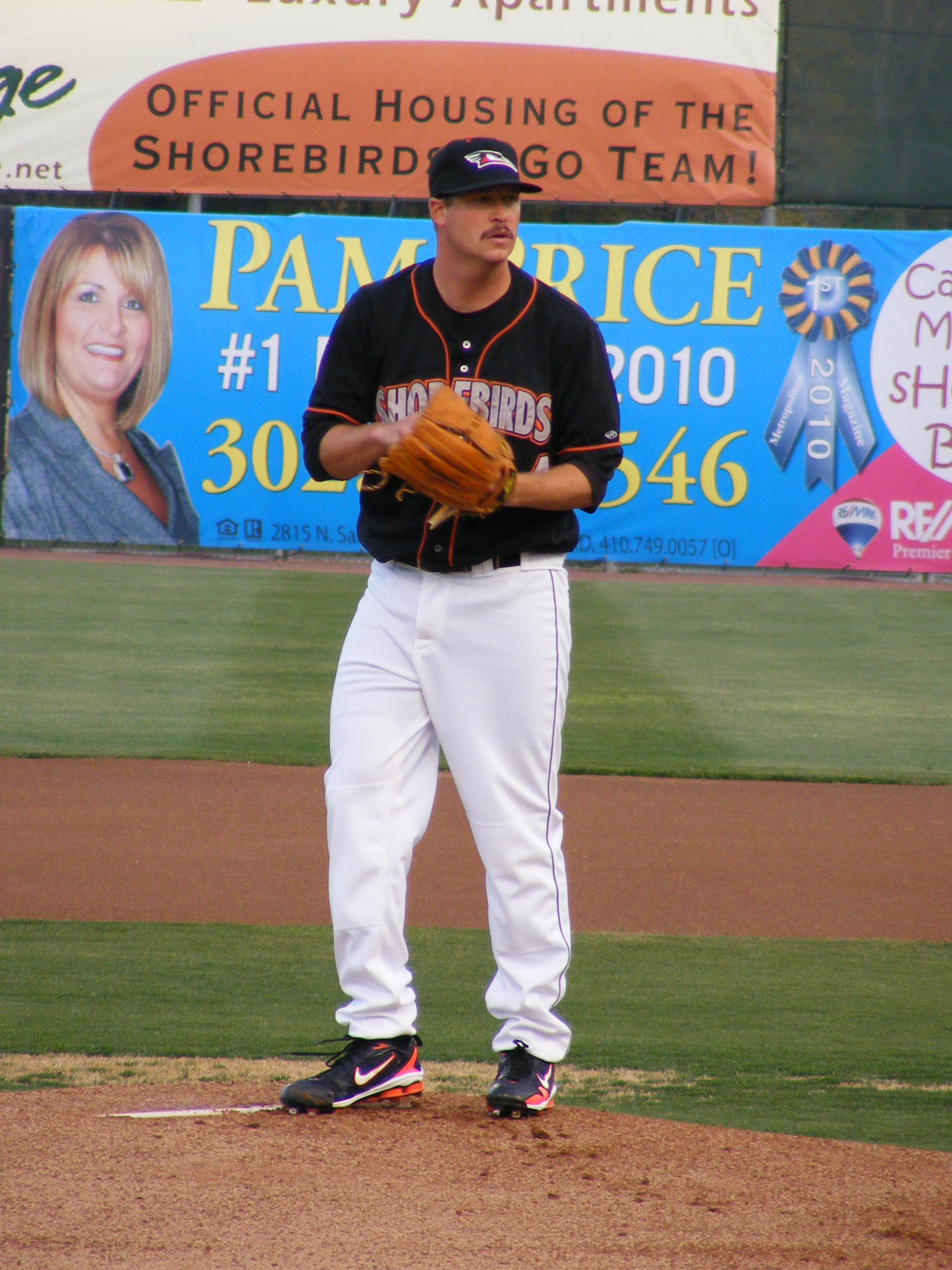 Scott in his first start, April 11 against Kannapolis.