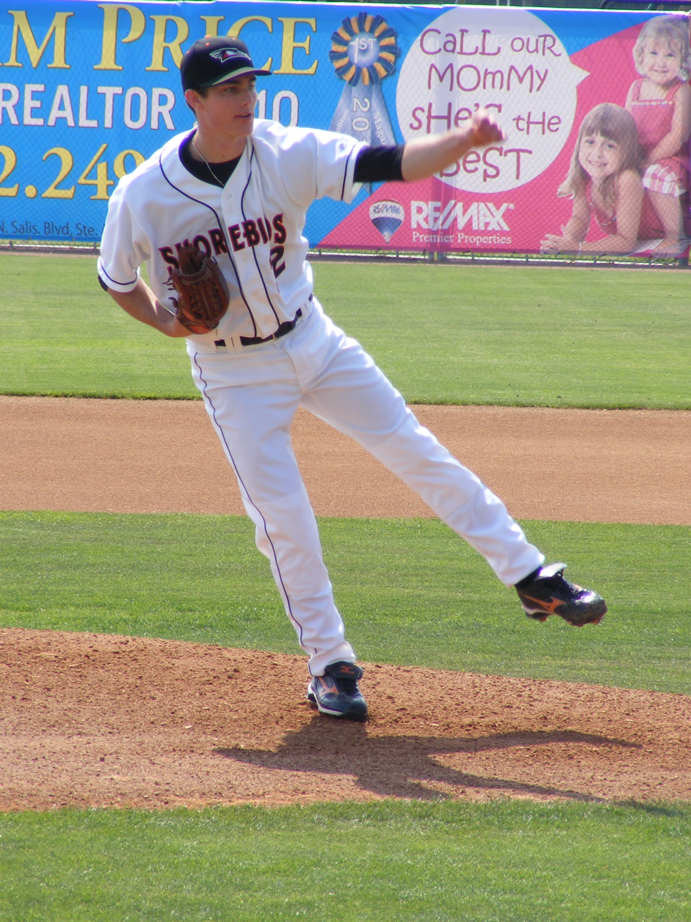 Tim Berry has been a strong presence in Delmarva's starting rotation.